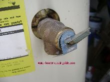 Water heater pressure valve leaking